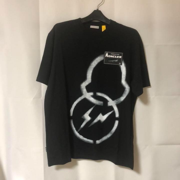 信用 MONCLER GENIUS FRAGMENT ロゴ 白T Tシャツ Sサイズ asakusa.sub.jp
