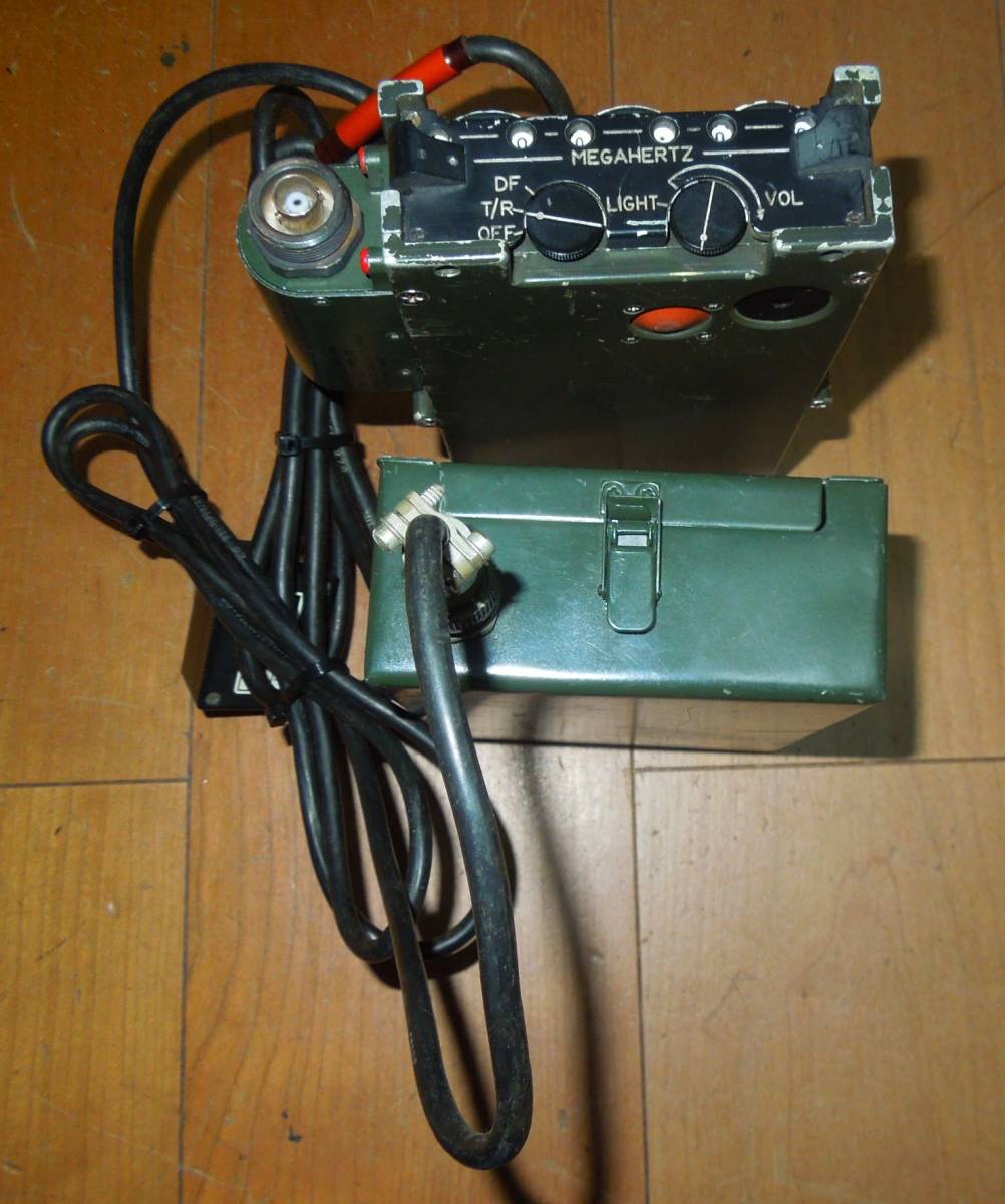 PRC-75 UHF/AMの主構成品 無線機テスターで動作確認済み 0