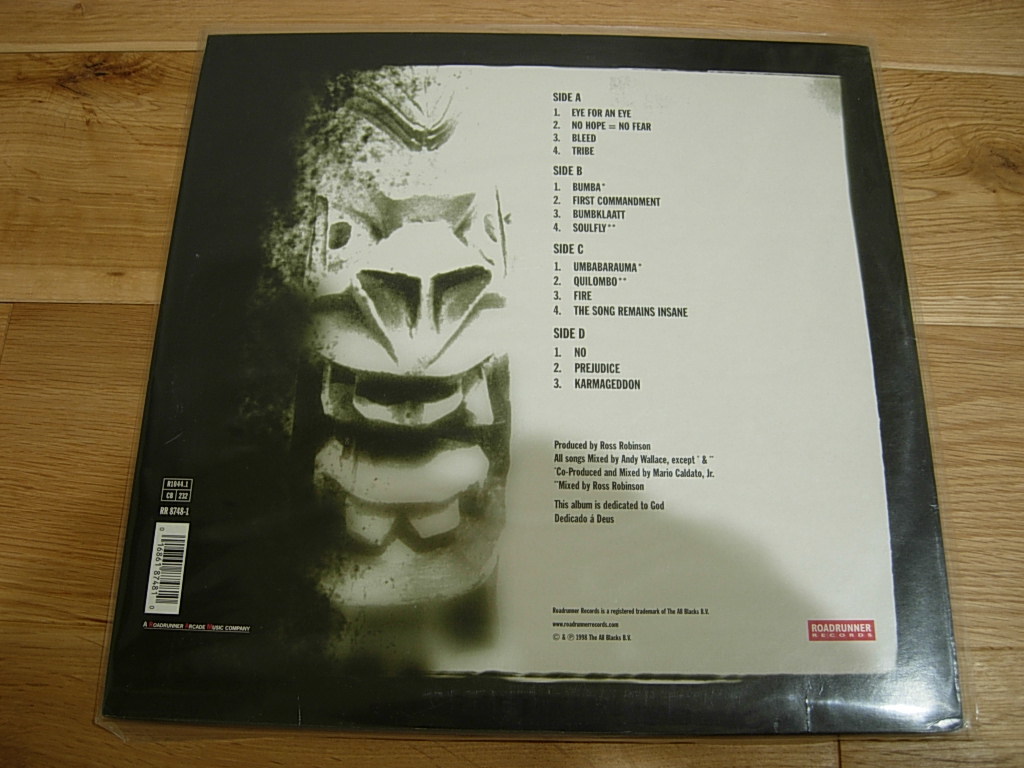 SOULFLY Analog Vinyl LP レコード 2