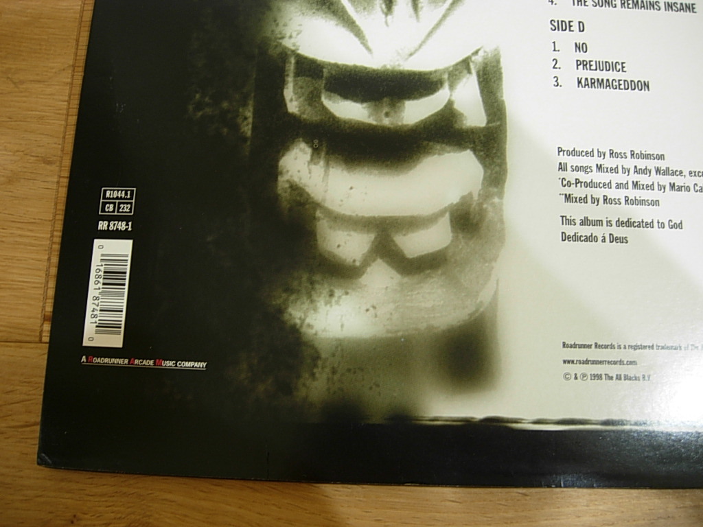 SOULFLY Analog Vinyl LP レコード 3