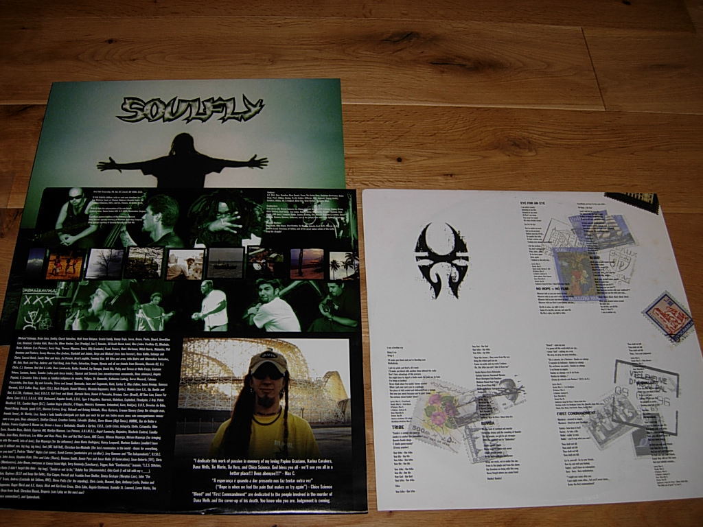 SOULFLY Analog Vinyl LP レコード 4