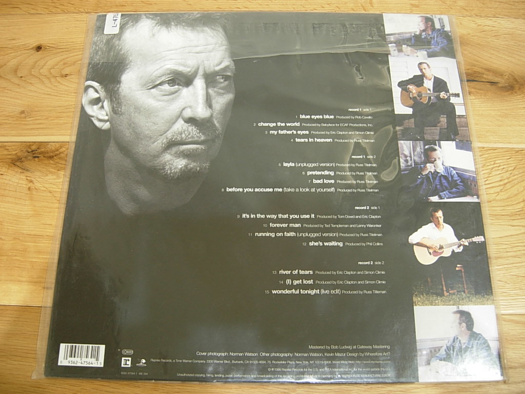 Eric Clapton LP Record LP Vinyl　レコード エリック クラプトン_画像2