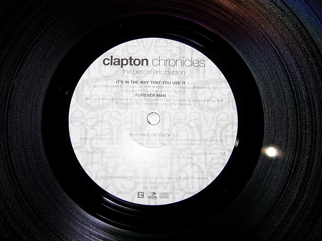 Eric Clapton LP Record LP Vinyl　レコード エリック クラプトン