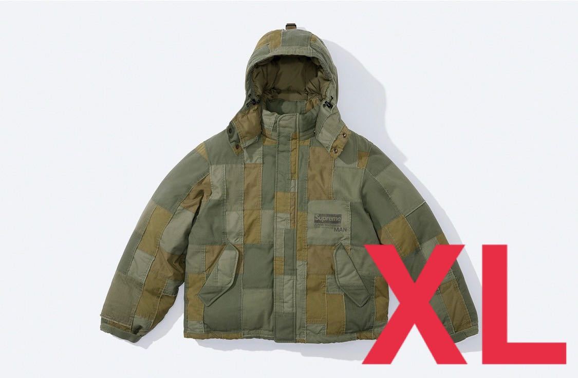 Supreme JUNYA WATANABE COMME des GARSON Patchwork Puffy Jacket XL_画像1