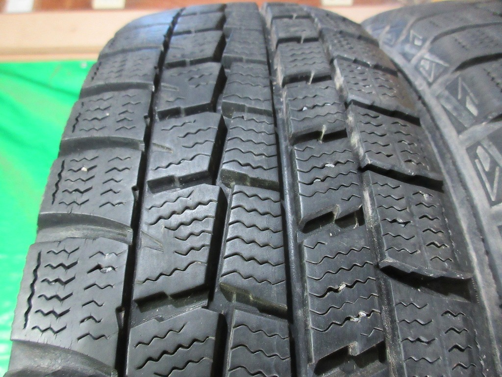 DUNLOP WINTERMAXX WM01 165/65R14 4本 No.0239下 スタッドレス 冬タイヤ 70％残溝_画像4