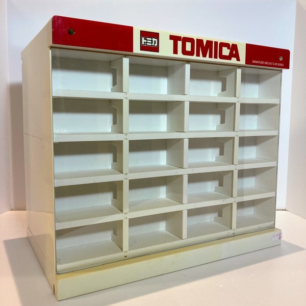 （３）トミカ ディスプレイケース 什器トミー ミニカー ディスプレー 陳列 コレクションケース No.11108-3