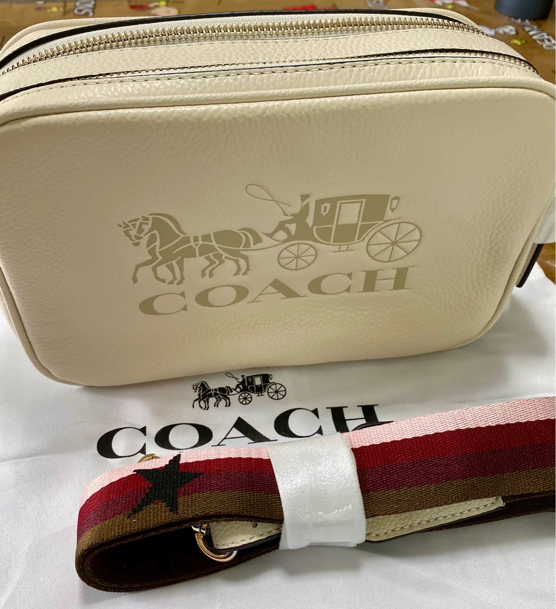 コーチ ショルダーバッグ 人気 可愛い 保存袋・紙袋付き Yahoo!フリマ