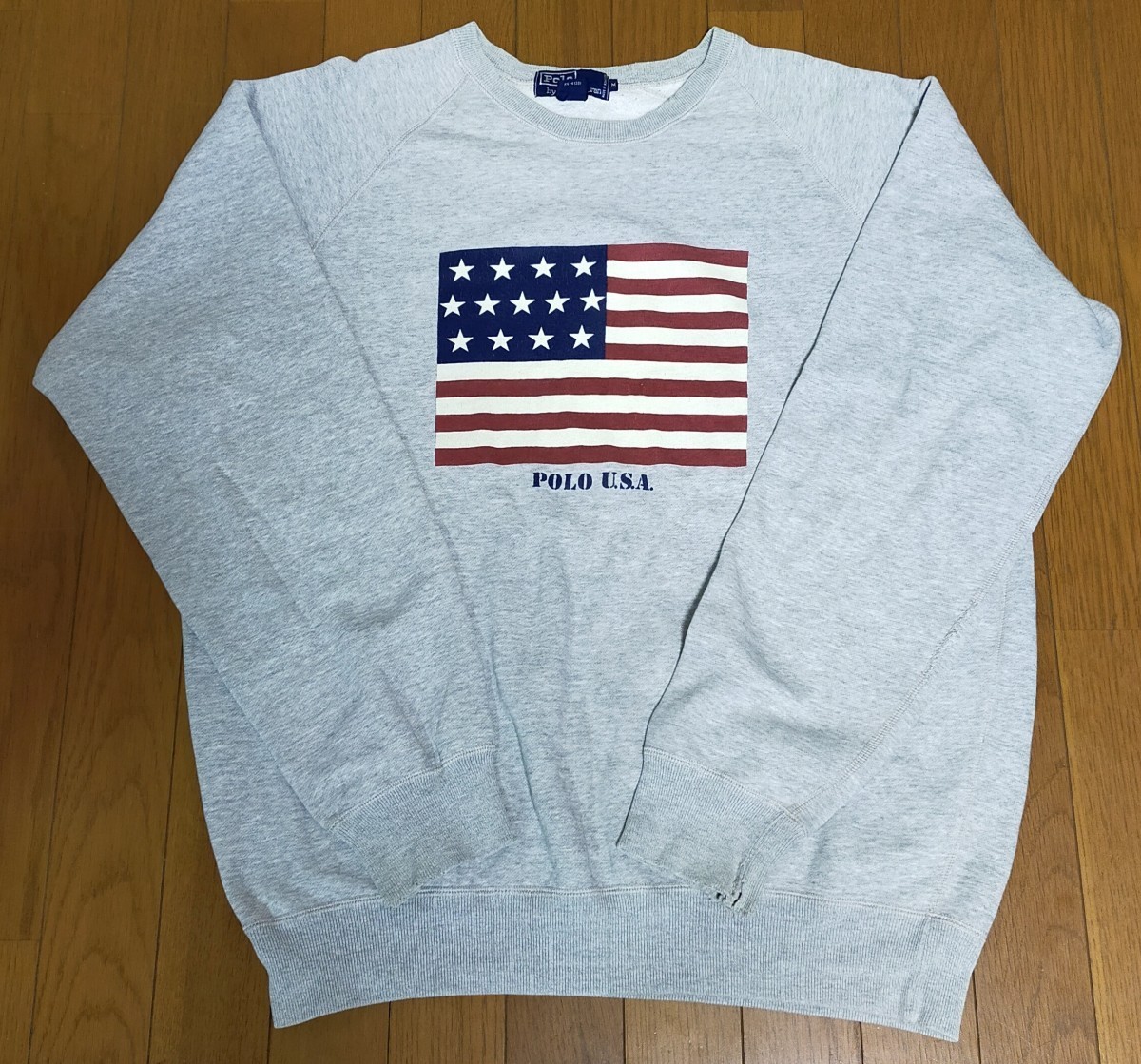 POLO by RALPH LAUREN　オールド・星条旗 POLO U.S.A.・スウェット　サイズ・M　正規品