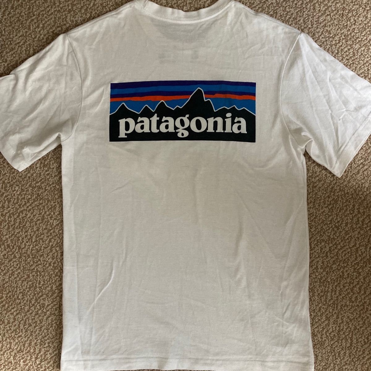パタゴニア ロゴ Tシャツ XS ホワイト