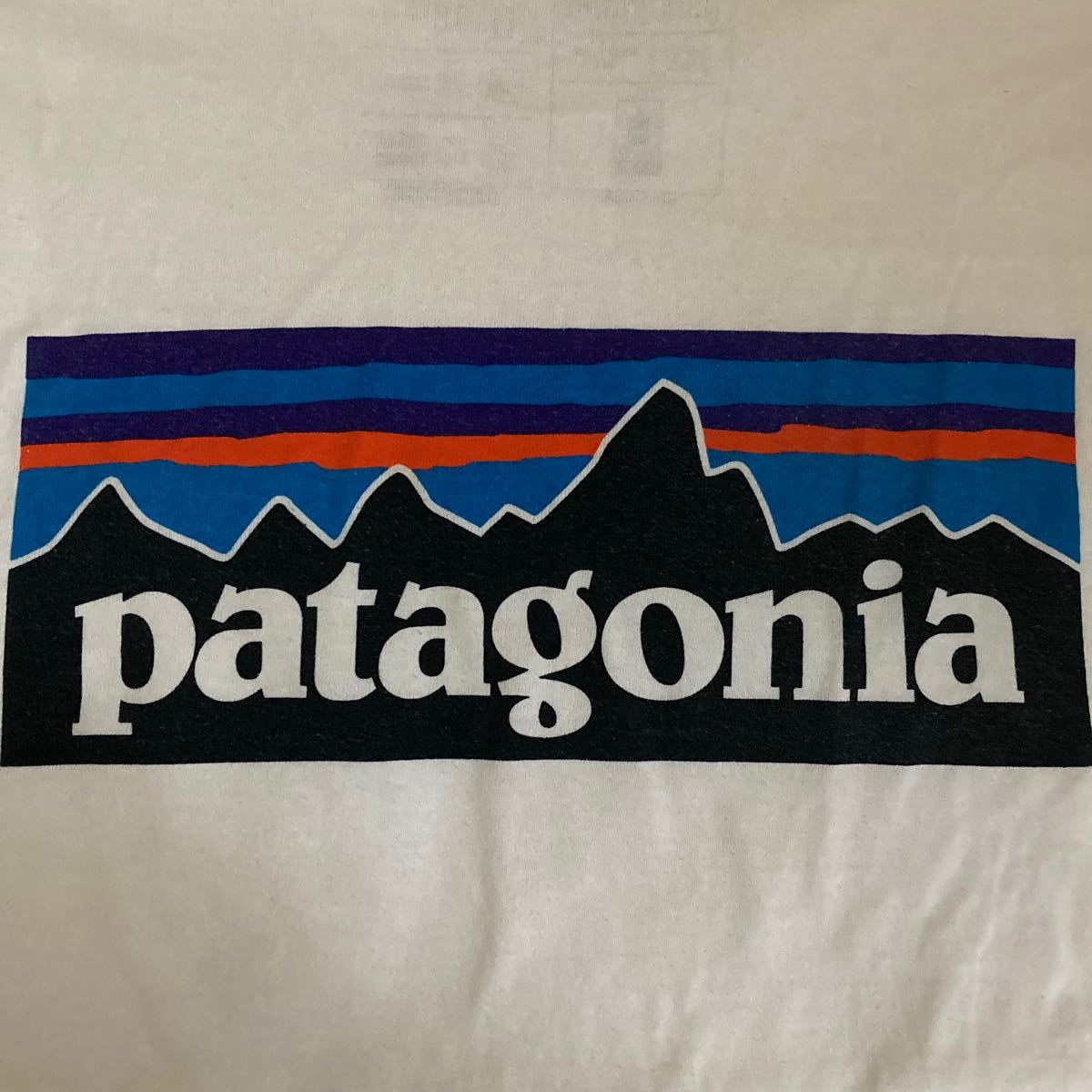 パタゴニア ロゴ Tシャツ XS ホワイト