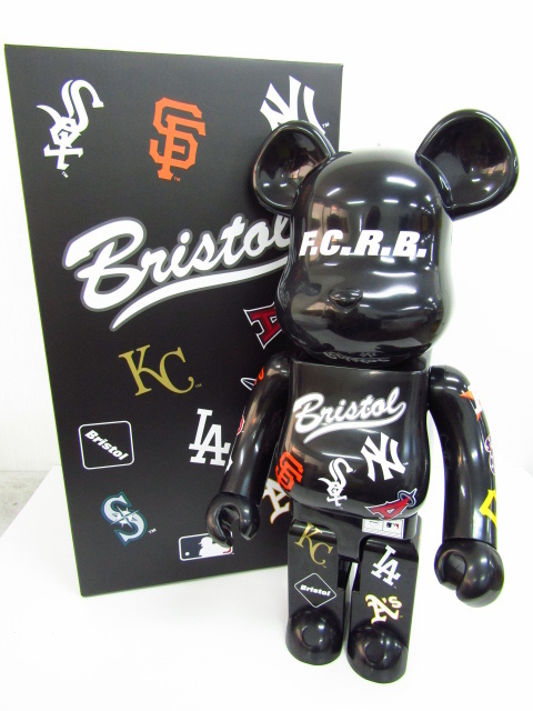 BE@RBRICK ベアブリック SOPH F.C.R.B × MLB 1000% 箱付き♪AC21522