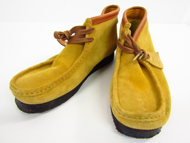 Clarks クラークス × Wu-Tang Clan Wallabee ワラビーブーツ SIZE:8.5♪SH5445_画像2