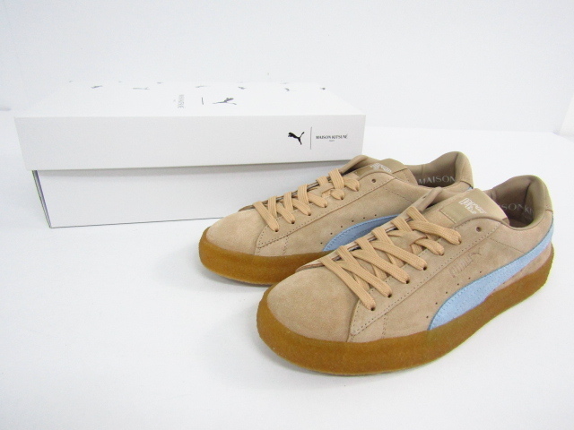 PUMA プーマ×Maison kitsune suede Crepe スウェード 381270-0119