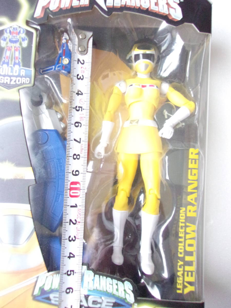 POWER RANGERS Power Ranger * in * Space yellow Ranger action figure LIMITED EDITION unopened goods Bandai USA