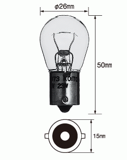 AUDI Audi A quattro 8EA 8EB4 single valve(bulb) BA15s lamp 12V/21W clear lamp S25 winker backing lamp brake lamp High Mount light 