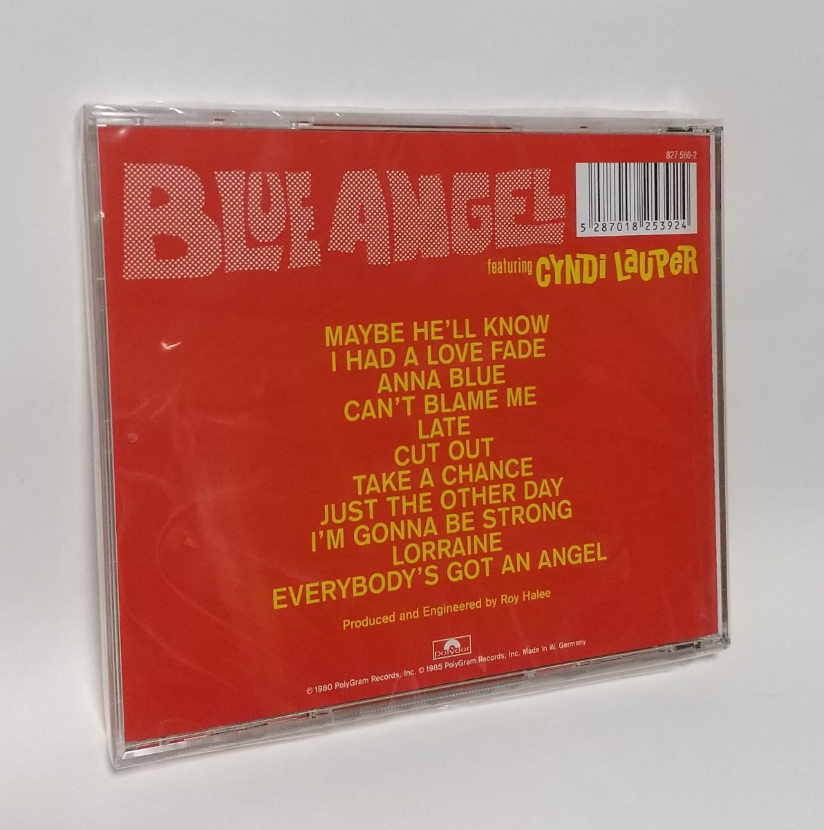 CD輸入盤リプロ盤 BLUE ANGEL Cyndi Lauper ブルーエンジェル シンディ・ローパーソロデビュー前のバンド