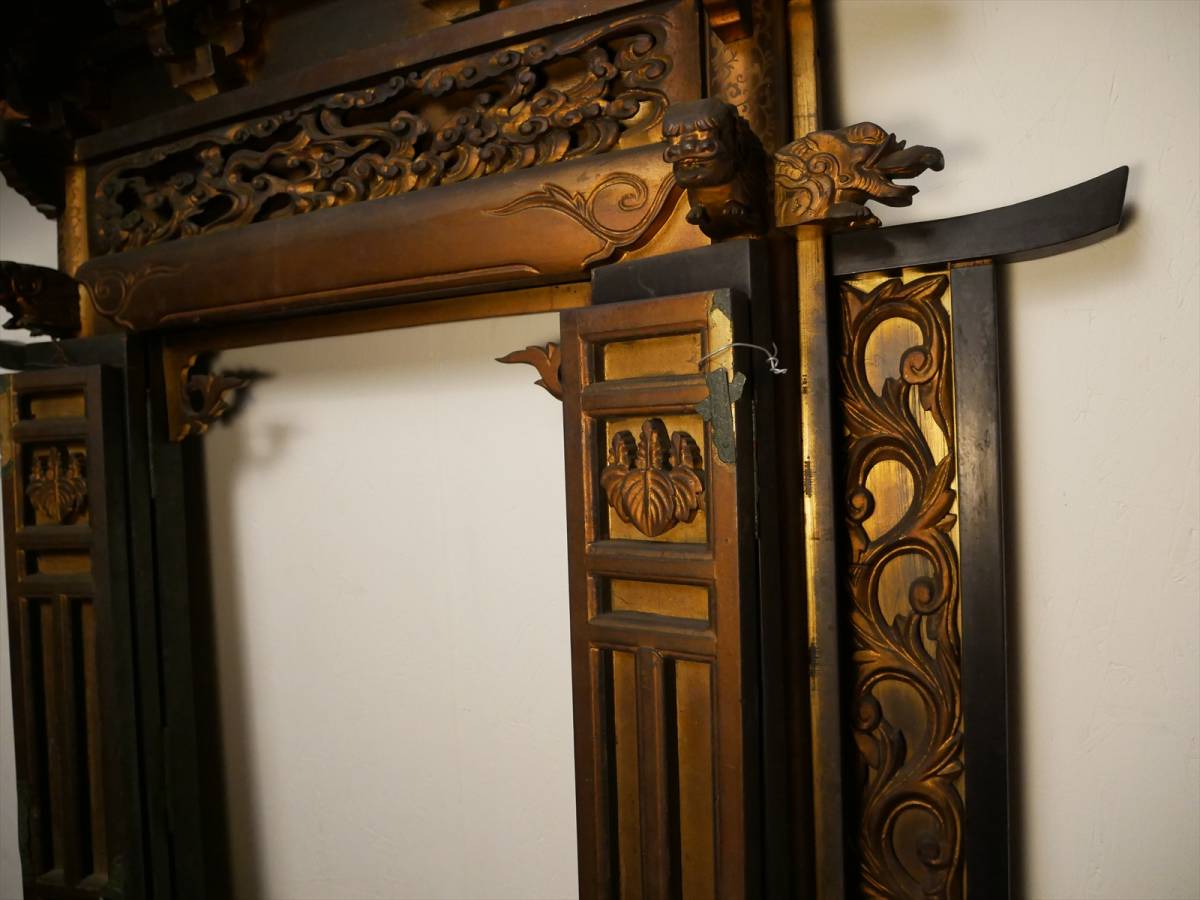 Yahoo!オークション - 最終在庫処分価格 骨董品 本願寺用宮殿 高 Yahoo!オークション - 最終在庫処分価格 骨董品 本願寺用宮殿 高