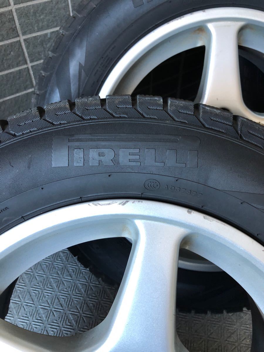 195/65 R15スタッドレスタイヤ フォルクワーゲンゴルフ純正ホイール