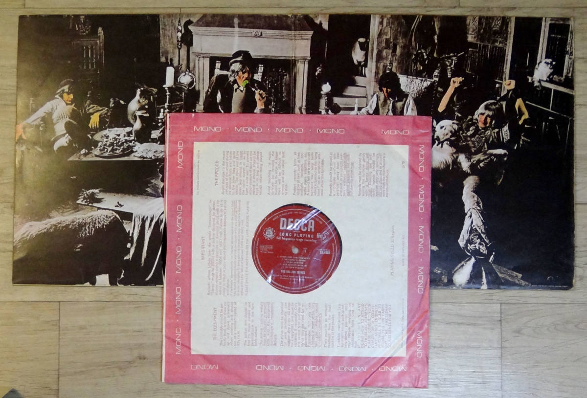 極美! UK Original 初回 DECCA LK4955 Beggars Banquet The Rolling Stones_画像4