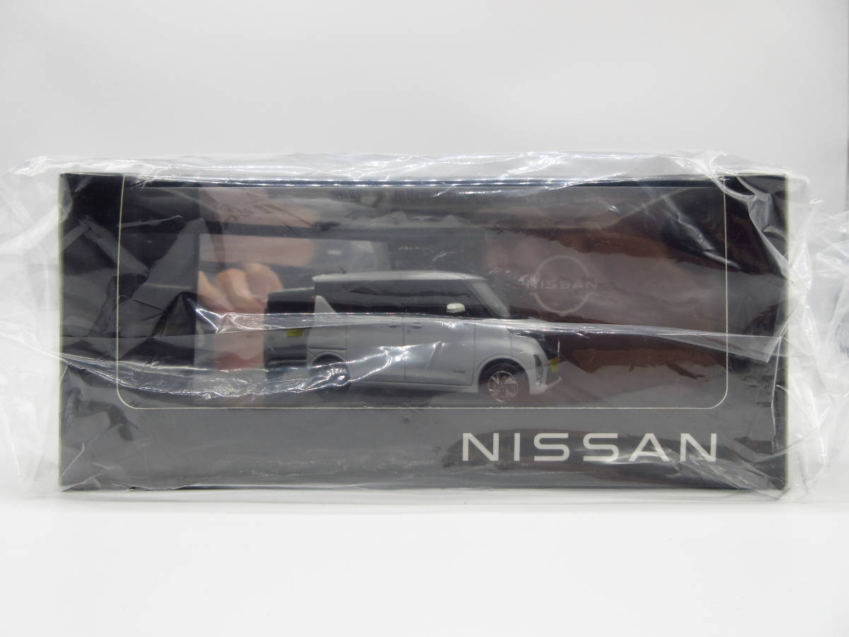 1/43 日産 NISSAN ディーラー特注 ミニカー 新型ルークス ROOX カラーサンプル ホワイトパール