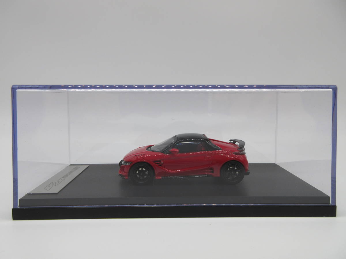 1/43 MARK43 ホンダ HONDA S660 無限 RA Equipped Option Parts ミニカー フレームレッドの画像3