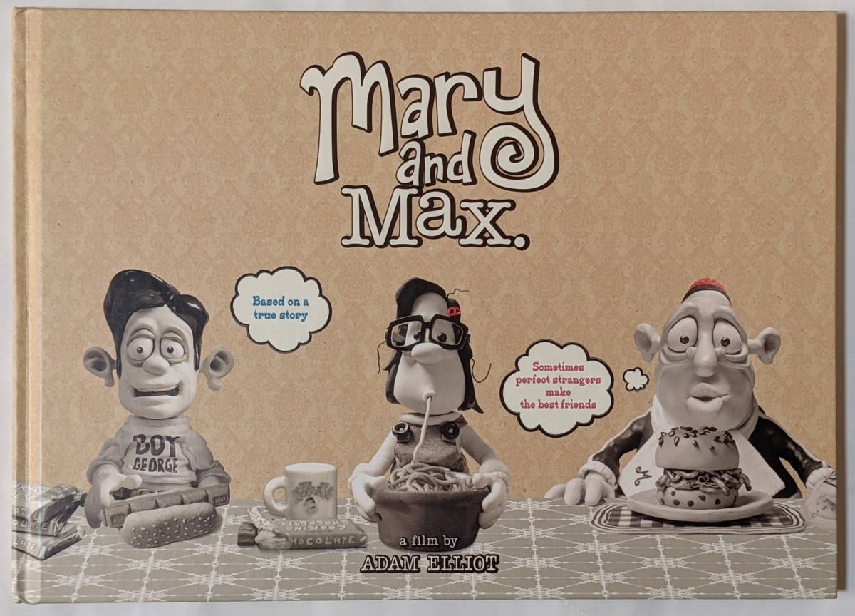 クレイアニメ映画 Mary And Max メアリーアンドマックス パンフレット ハードブック 日本語 11年発行 手紙 ポストカード 半券あり Sale 71 Off