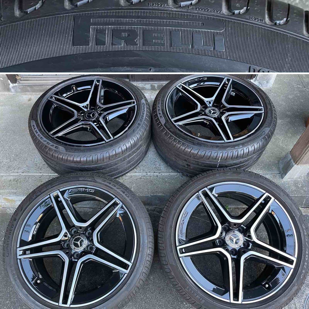 美品メルセデスベンツ☆C257 CLS450 AMG純正 19インチ PCD112 8J +33