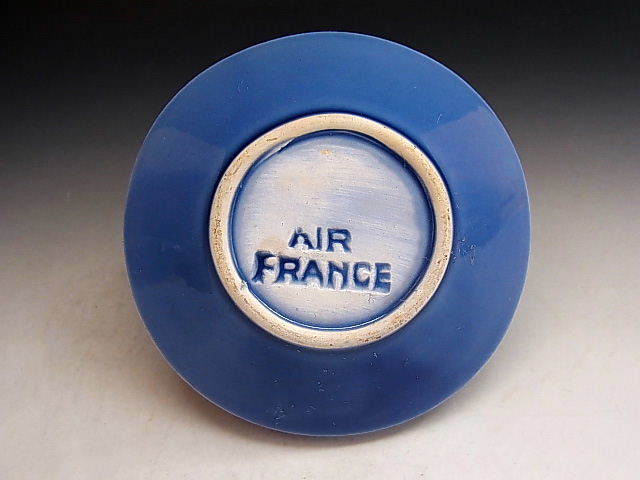 旧エールフランス航空 ロゴ入り ナッツ皿 (Cinq) ◆ 仏蘭西ビンテージ_画像3