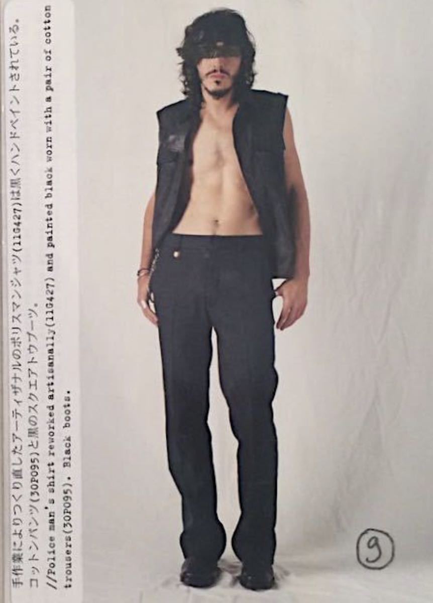 名作 希少 初期 03ss イタリア製 LOOKBOOK掲載 Martin Margiela