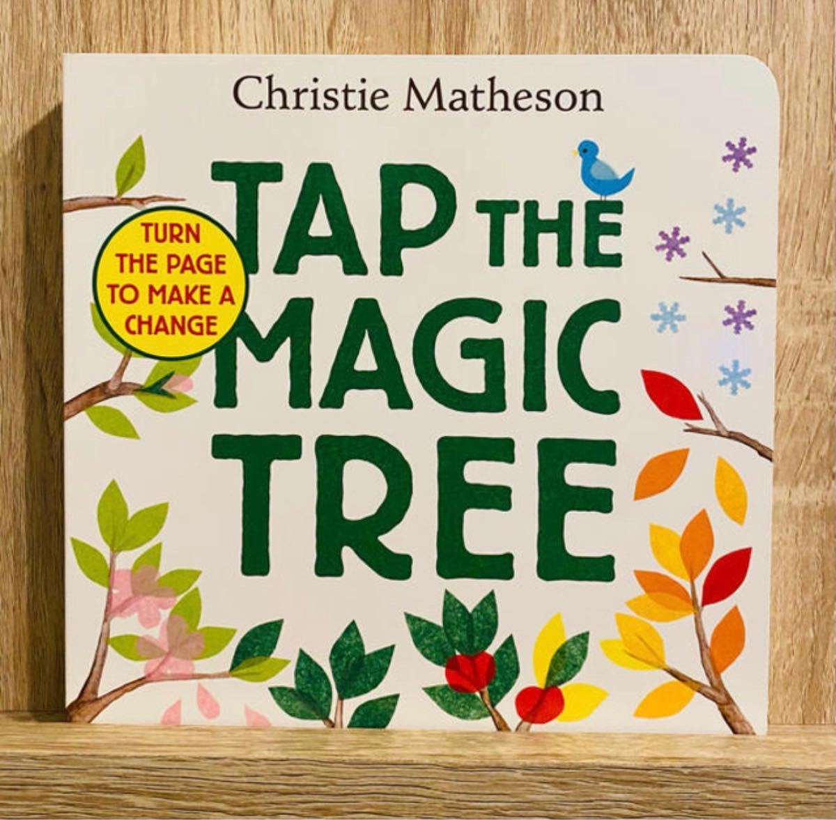 英語絵本　洋書　ふしぎなふしぎなまほうの木　Tap the Magic Tree