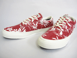 ラスト1点 新品箱付き コンバース スニーカー 24.0cm 8,250円 アロハ柄_画像1