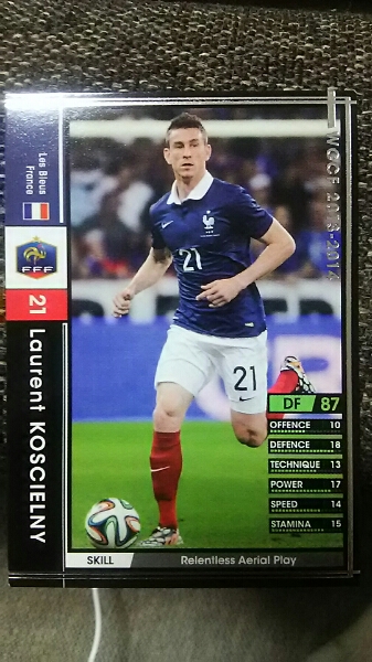 WCCF13‐14 黒 ローラン?コシールニー フランス