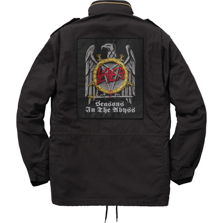 Supreme x Slayer 16FW Eagle M-65 Jacket Black Small Supreme x Slayer 16FW Eagle M-65 Jacket Black Small