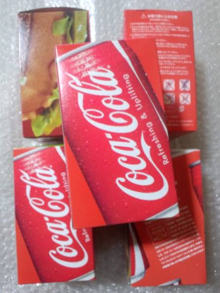 マクドナルドオリジナルコークグラス 5色セット マクドナルドオリジナルコークグラス 5色セット