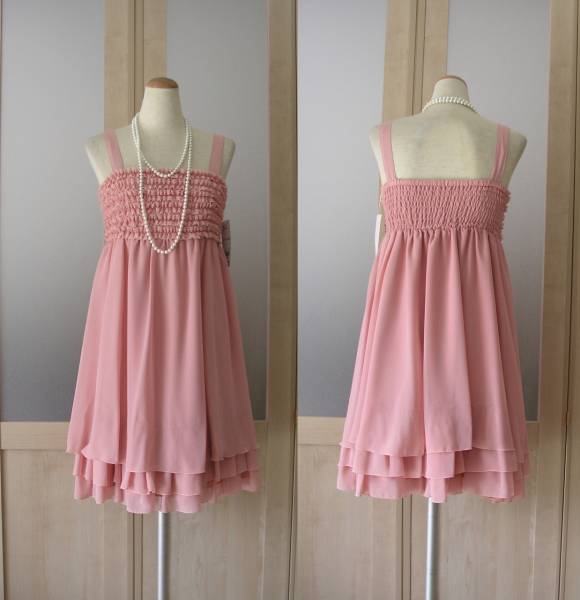 結(jié)婚式*お唿ばれ◆フェミニンフォーマルドレス*size2／9號(hào)*オンワード樫山*値下げ