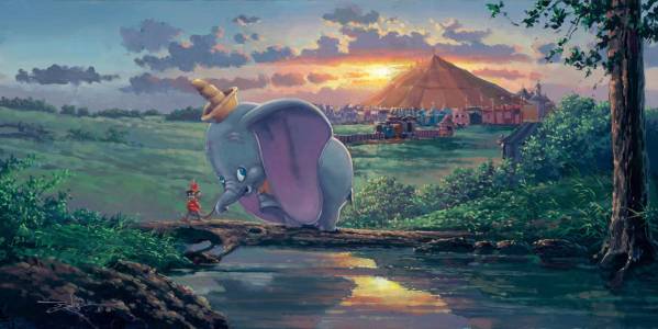 Disney Fine Art ディズニーファインアート ダンボ Disney Fine Art ディズニーファインアート ダンボ レア 限定 その他