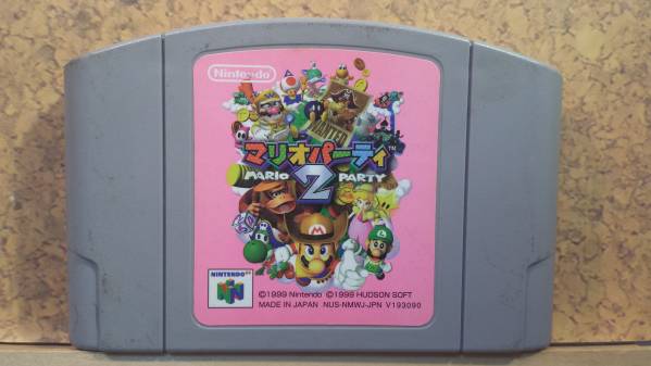 *N64 Mario вечеринка 2 Nintendo шедевр 