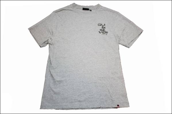 【M】 Quicksilver クイックシルバー Tシャツ グレー ビンテージ ヴィンテージ USA 古著 オールド IB663