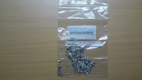 S175 MURATA CSTCR6M00G53A-B0 500個 新品保管品 電子部品 S175 MURATA CSTCR6M00G53A-B0 500個 新品保管品 電子部品