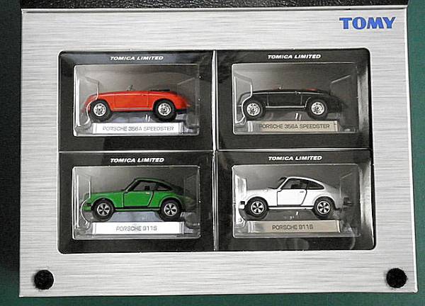  Tomica Limited PORSCHE 356/911S 4MODELS