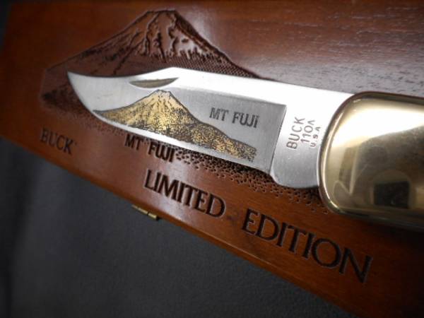 ナイフ 折り畳み BUCK LIMITED EDITION MT FUJI 富士山 バック ナイフ 折り畳み BUCK LIMITED EDITION MT FUJI 富士山 バック