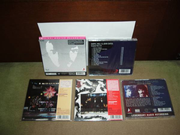 MFSL盤SACD「Private Eyes」+初期?全盛期ライヴ盤紙ジャケット仕様限定盤二作+全盛期貴重ライヴ音源　未開封新品。