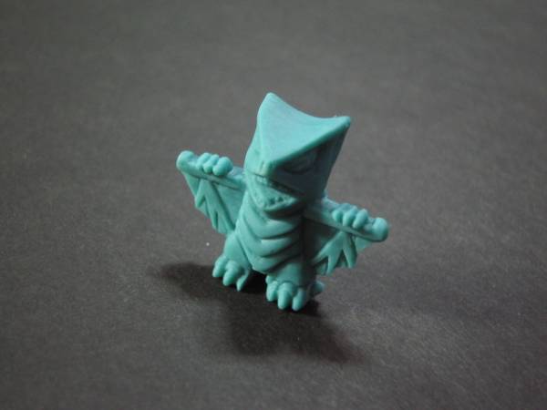 ガメラ 消しゴム ギャオス ★ 森永 おまけ 塩ビ 人形 怪獣