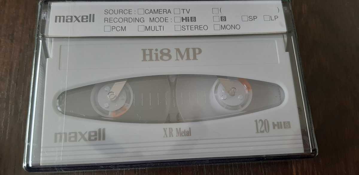 Hi8 videotape SONY HG 120 minute 1 pcs + maxell MP 120 minute 2 ps 