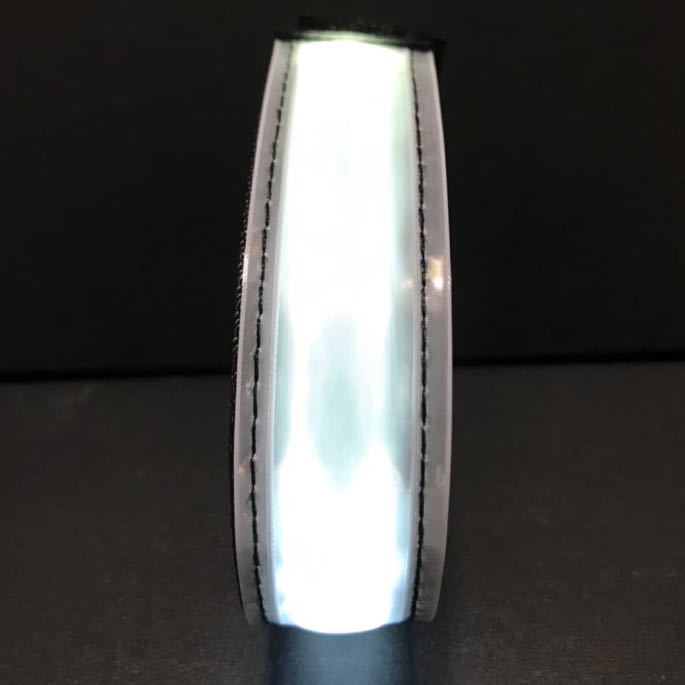ランニングライト USB充電式 LEDアームバンド 夜間ランニング（白×1＋赤×1）