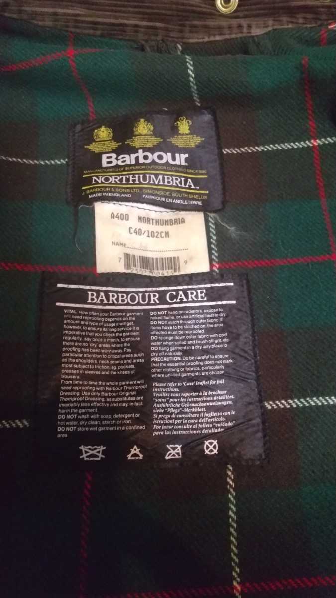 日本最大級 barbour バブアー ノーザンブリア NORTHUMBRIA オリーブ