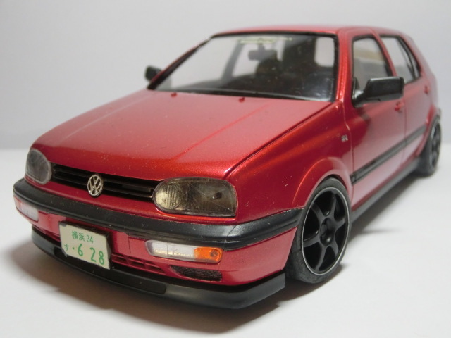 ヤフオク! - ジャンク フジミ製 1/24 VW Golf GTI CO...