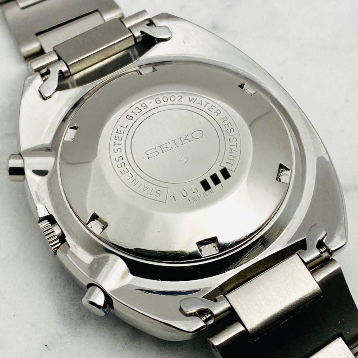 即決◇極美品 SEIKO セイコー 5スポーツ スピードタイマー◇ペプシ