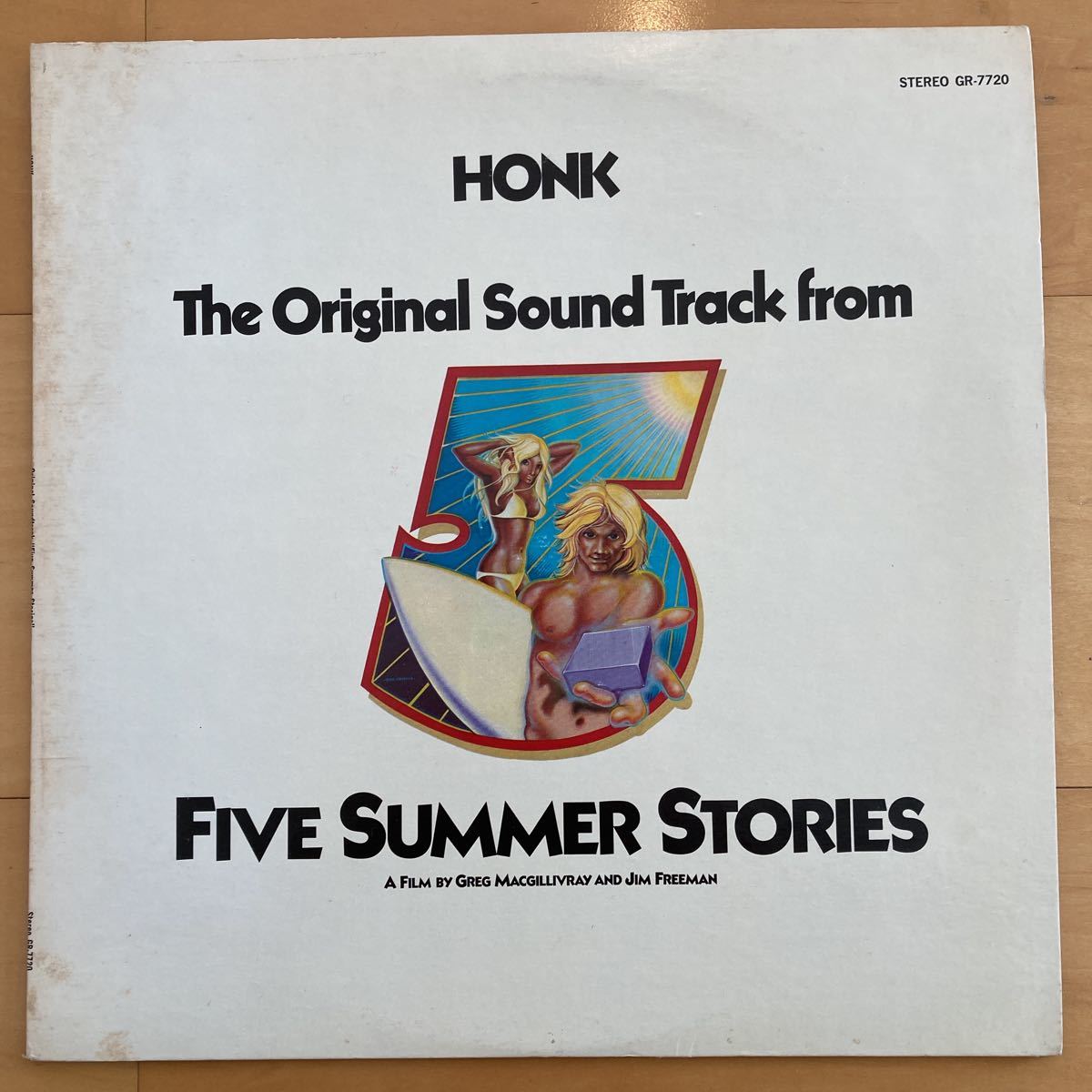 HONK / FIVE SUMMER STORIES レコード