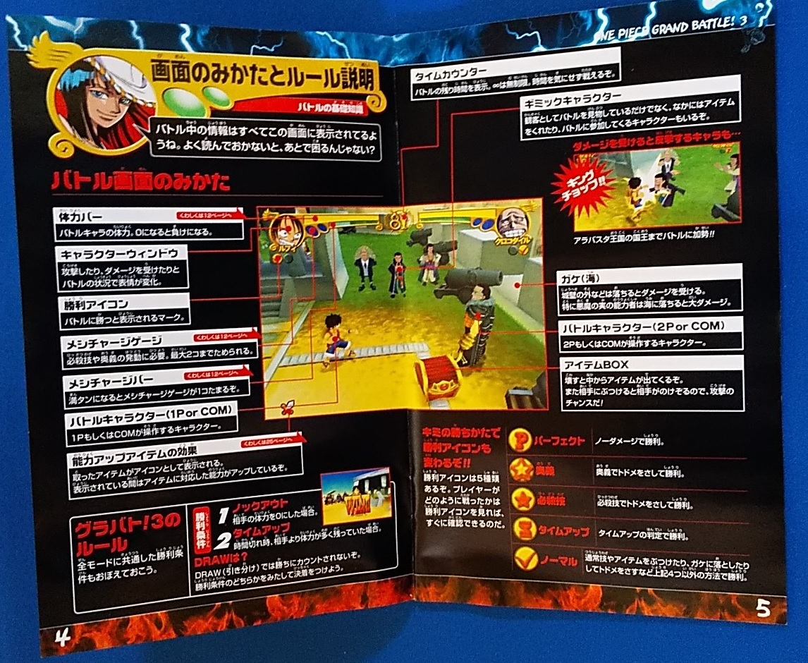 PlayStation2 DVD ROM ONE PIECE グランドバトル！3 SLPS25315  プレイヤー人数：1～2 人の画像7